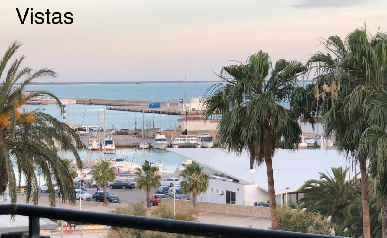 Vistas al mar, en el club náutico de Sant Carles de la Rápita, 3 dormitorios Esterno foto