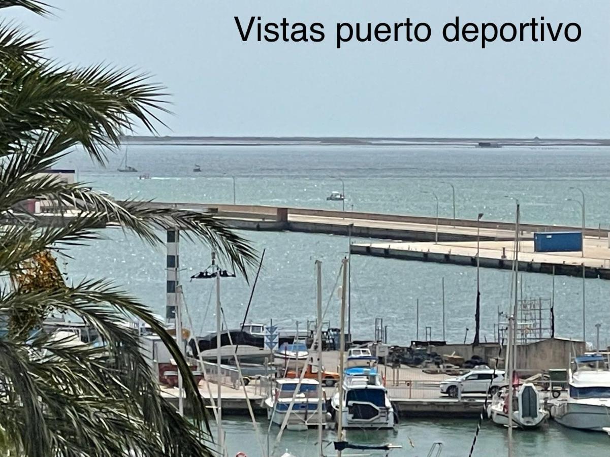 Vistas al mar, en el club náutico de Sant Carles de la Rápita, 3 dormitorios Esterno foto